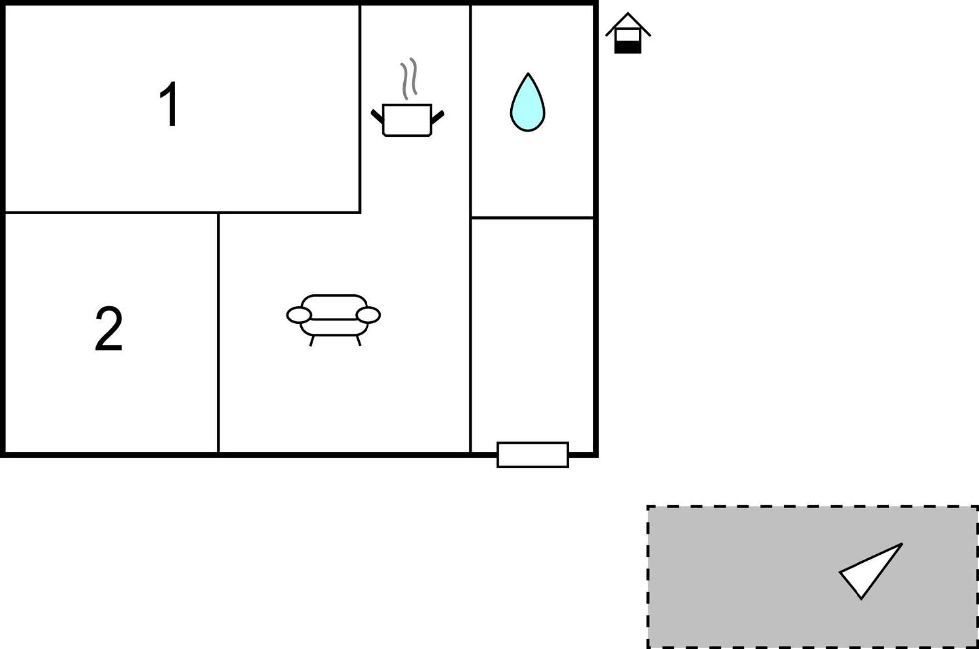 2 Bedroom Cozy Home In Bosiljevo ภายนอก รูปภาพ